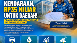 248 Ribu Kendaraan, Rp35 Miliar untuk Daerah! Pajak Kendaraan Jadi Penopang PAD Babel