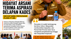 Bertahun-tahun Belum Tuntas, Gubernur Hidayat Arsani Terima Aspirasi Delapan Kades dan Siap Kawal Penyelesaian Plasma PT GML