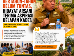 Bertahun-tahun Belum Tuntas, Gubernur Hidayat Arsani Terima Aspirasi Delapan Kades dan Siap Kawal Penyelesaian Plasma PT GML