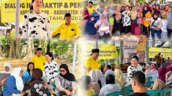 Kolaborasi Golkar Bangka Selatan, TP PKK Babel, dan Dinas Koperasi UKM Bagikan Ratusan Sertifikat Halal Gratis untuk UMKM di Toboali