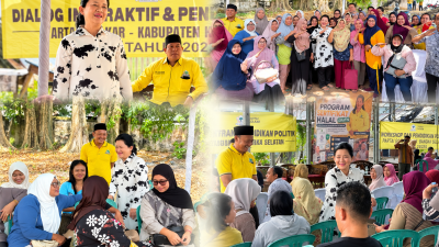 Kolaborasi Golkar Bangka Selatan, TP PKK Babel, dan Dinas Koperasi UKM Bagikan Ratusan Sertifikat Halal Gratis untuk UMKM di Toboali